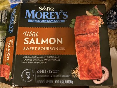 Sweet Bourbon Wild Salmon Tangy Marinade With A Hint Of Bourbon Fillets, Sweet Bourbon Wild Salmon