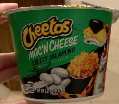 Cheesy Jalapeno Mac'N Cheese Pasta With Flavored Sauce, Cheesy Jalapeno