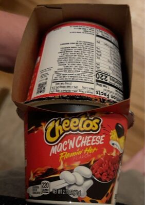 Mac'N Cheese Flamin' Hot Pasta With Flavored Sauce, Mac'N Cheese Flamin' Hot Pasta With Sauce