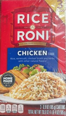 Chicken Flavor Rice Mix, Chicken