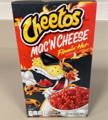 Mac'N Cheese Flamin' Hot Pasta With Flavored Sauce, Mac'N Cheese Flamin' Hot
