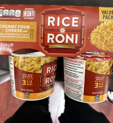 Creamy Four Cheese Flavor Rice, Creamy Four Cheese