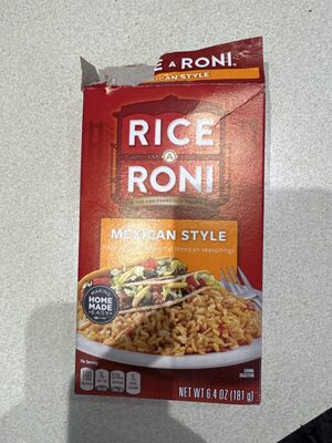 Rice A Roni Mexican Style 6.4 Ounce Paper Box