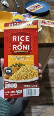 Creamy Four Cheese Flavor Rice, Vermicelli And Four Creamy Cheeses, Creamy Four Cheese