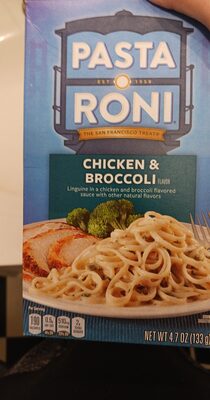 Chicken & Broccoli Flavor Linguine In A Chicken And Broccoli Flavored Sauce, Chicken & Broccoli