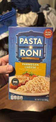 Parmesan Cheese Flavor Angel Hair Pasta In A Parmesan Sauce, Parmesan Cheese