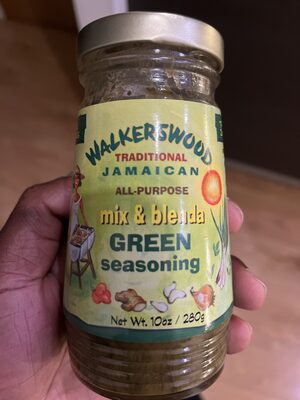 Green Traditional Jamaican All-Purpose Mix & Blenda Seasoning, Green
