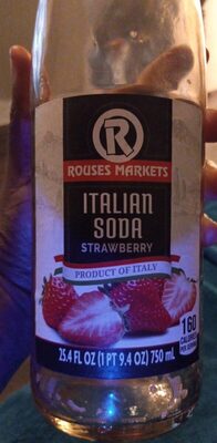 Strawberry Italian Soda, Strawberry