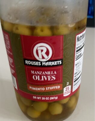 Pimento Stuffed Manzanilla Olives, Pimento