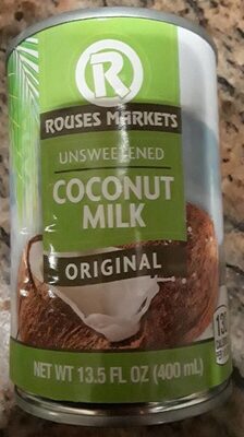 Original Unsweetened Coconut Milk, Original Unsweetened