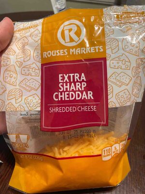 Extra Sharp Cheddar Shredded Cheese, Extra Sharp Cheddar