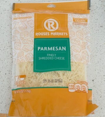 Parmesan Finely Shredded Cheese, Parmesan