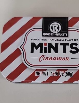 Cinnamon Sugar Free Mints, Cinnamon