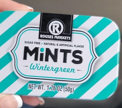 Wintergreen Sugar Free Mints, Wintergreen