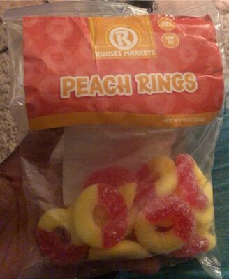 Peach Rings Candy, Peach Rings
