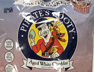 Aged White Cheddar Rice & Corn Puffs, Aged White Cheddar