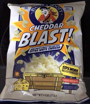 Cheddar Blast! Rice & Corn Puffs, Cheddar Blast!