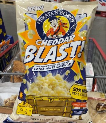 Cheddar Blast! Rice & Corn Puffs, Cheddar Blast!