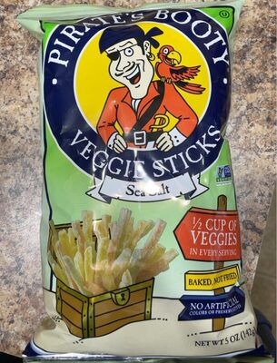 Sea Salt Veggie Sticks, Sea Salt