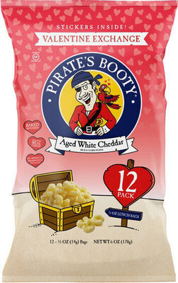 Aged White Cheddar Rice & Corn Puffs, Aged White Cheddar