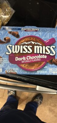 Swiss Miss Dark Chocolate Flavored Hot Cocoa Mix, 8 Count Hot Cocoa Mix Packets