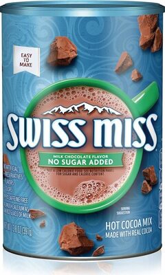 Milk Chocolate No Sugar Added Hot Cocoa Mix, Milk Chocolate