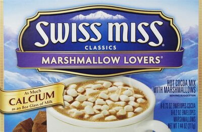 Swiss Miss Marshmallow Lovers Hot Cocoa Mix, 1 oz. & 0.2 oz. 8-Count