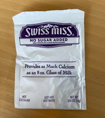 Hot Chocolate, No Sugar Added, Envelopes