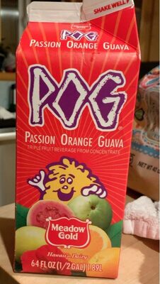 Passion, Orange, Guava Triple Fruit Beverage, Passion, Orange, Guava