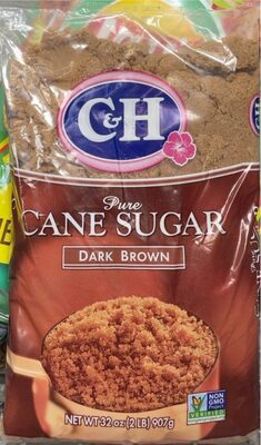 Dark Brown Pure Cane Sugar, Dark Brown