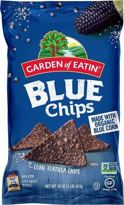 Blue Corn Tortilla Chips, Blue