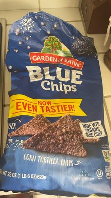 Blue Corn Tortilla Chips, Blue