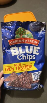 Blue Corn Tortilla Chips, Blue