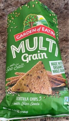 Multi Grain With Sea Salt Tortilla Chips, Multi Grain With Sea Salt