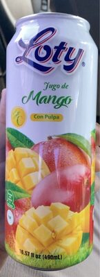 Mango Juice Drink With Pulp, Mango