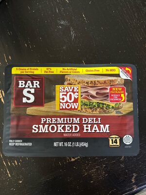 Smoked Premium Deli Ham, Smoked