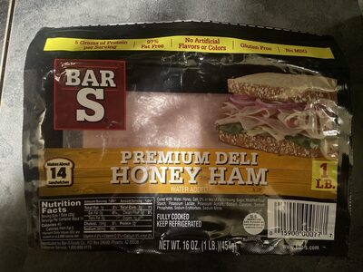 Honey Premium Deli Ham, Honey