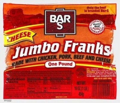 Cheese Jumbo Franks