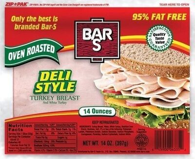 Oven Roasted Deli Style Turkey Breast And White Turkey, Oven Roasted