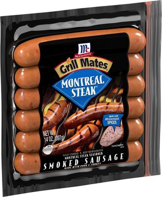 Montreal Steak Seasoned Smoked Sausage