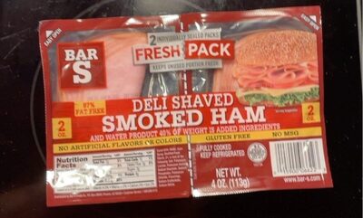 Deli Shaved Smoked Ham