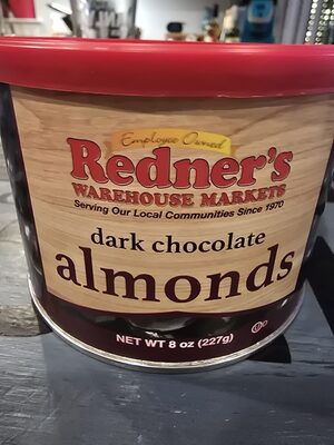 Redner's Warehouse Markets, Dark Chocolate Almonds