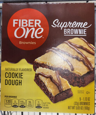 Supreme Brownies, Cookie Dough