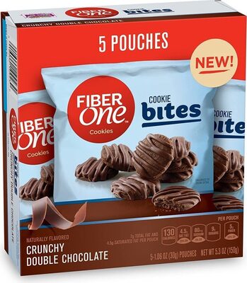 Cookie Bites, Crunchy Double Chocolate