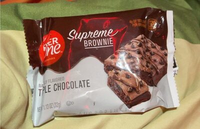 Fiber One Supreme Brownie Triple Chocolate