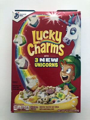 Lucky Charms Gluten Free Breakfast Cereal With Unicorn Marshmallows