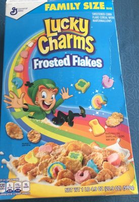 Lucky Charms Frosted Flakes Cereal