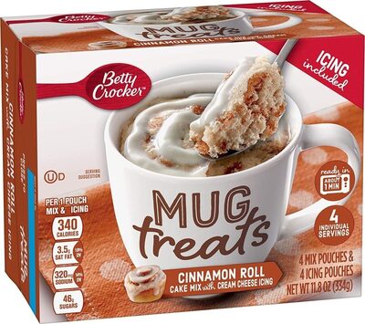Betty Crocker Cinnamon Roll Mug Treats