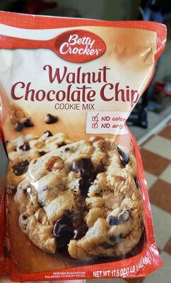 Betty Crocker Walnut Chocolate Chip Cookie Mix