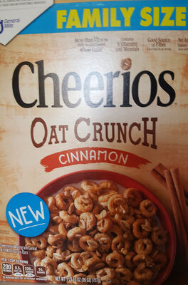 Cheerios Cinnamon Oat Crunch Cereal